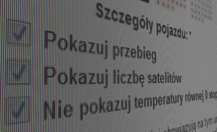 Zrzut ekranu ustawień programu